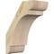 Ekena Millwork 6"W x 10"D x 14"H Olympic Rough Sawn Knee Brace, Douglas Fir BRC06X10X14OLY00RDF - alternate 1